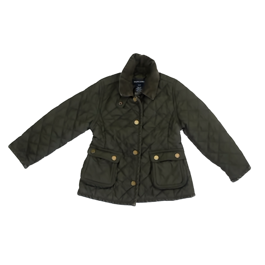 Ralph Lauren Boys Olive Green Jacket Size: 3T Olive Green