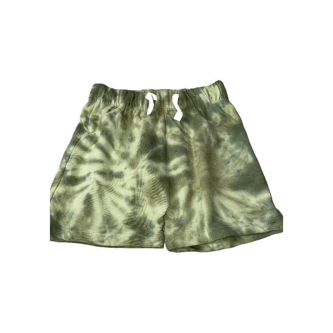 Honest co Boys Olive | Tie Dye Shorts Size: 24 months Olive | Tie Dye