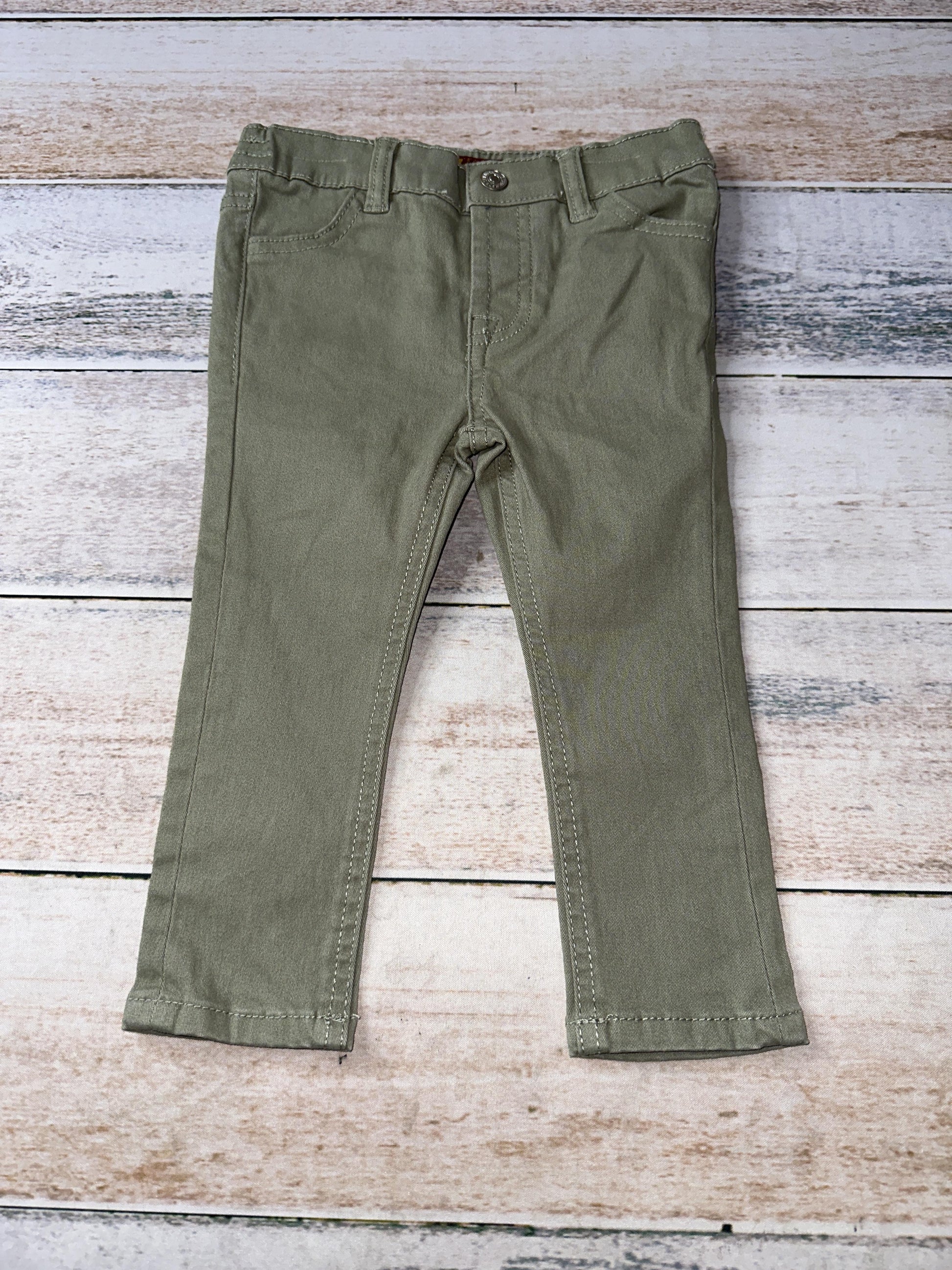 Ben Sherman Boys Olive Jeans Size: 18 months Olive