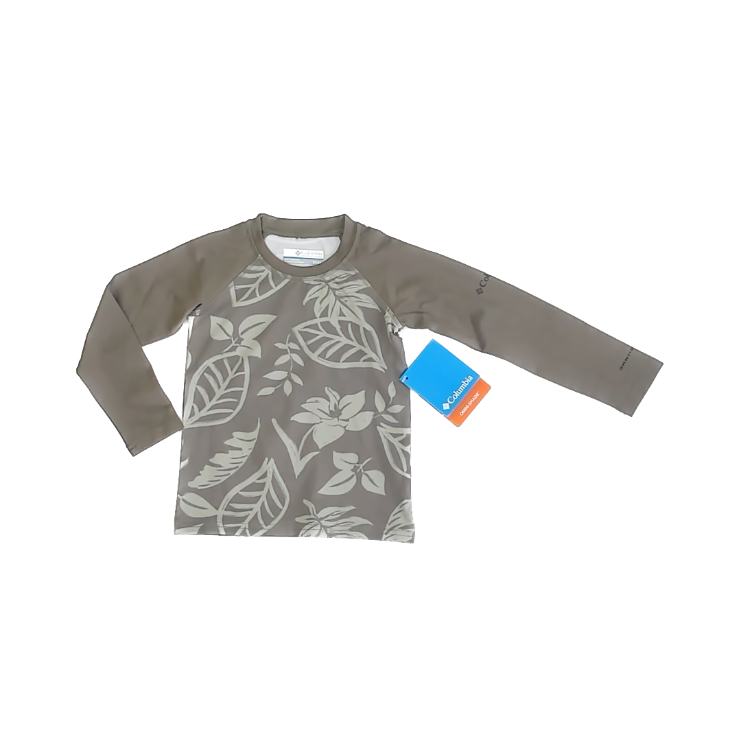 Columbia Boys Olive Rashguard Size: 3T Olive