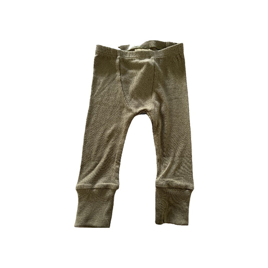 BabySprouts co Unisex Olive Pants Size: 6-12 months Olive