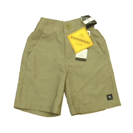 Ripcurl Boys Olive Shorts Size: 2T Olive
