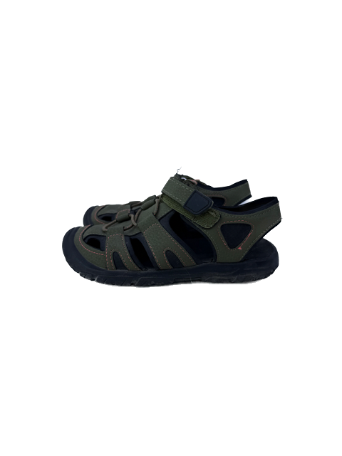 Children's Place Boys Olive Sandals Size: Little Kid 11 Olive