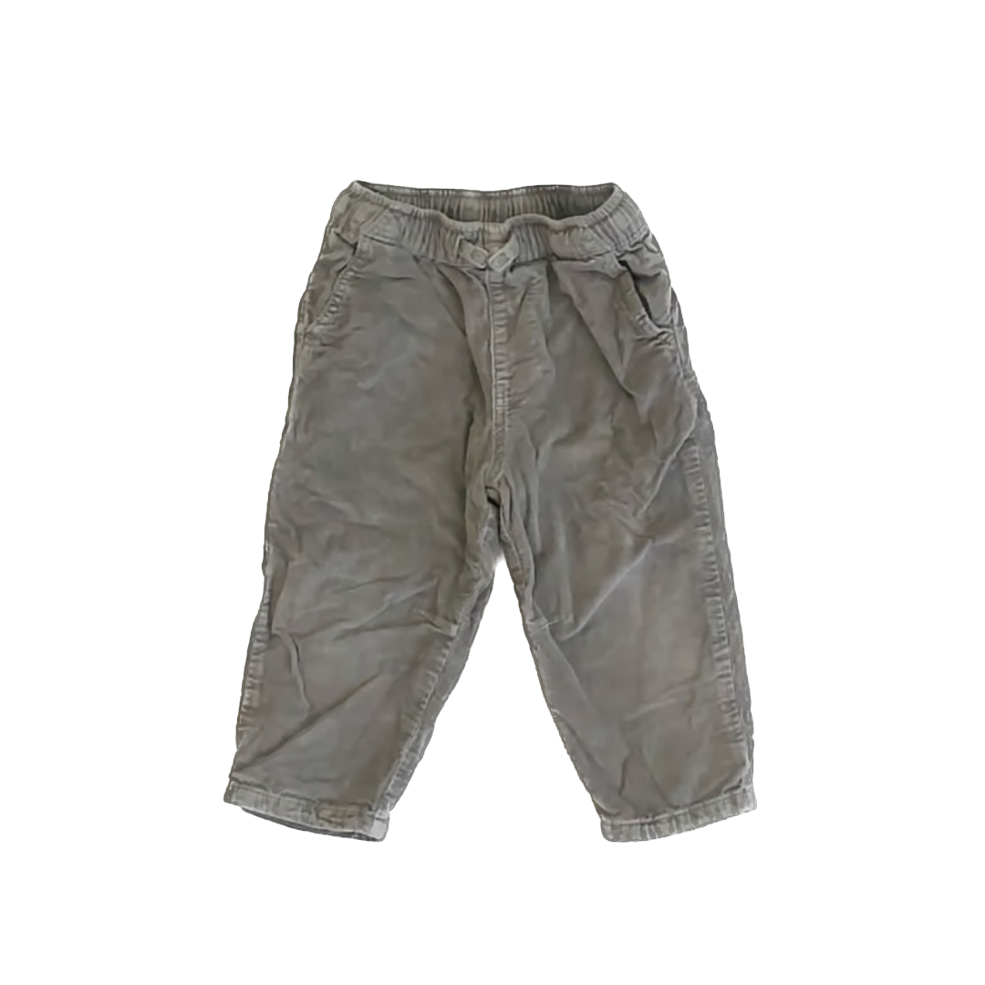 Zara Boys Olive Corduroy Pants Size: 18 Months Olive