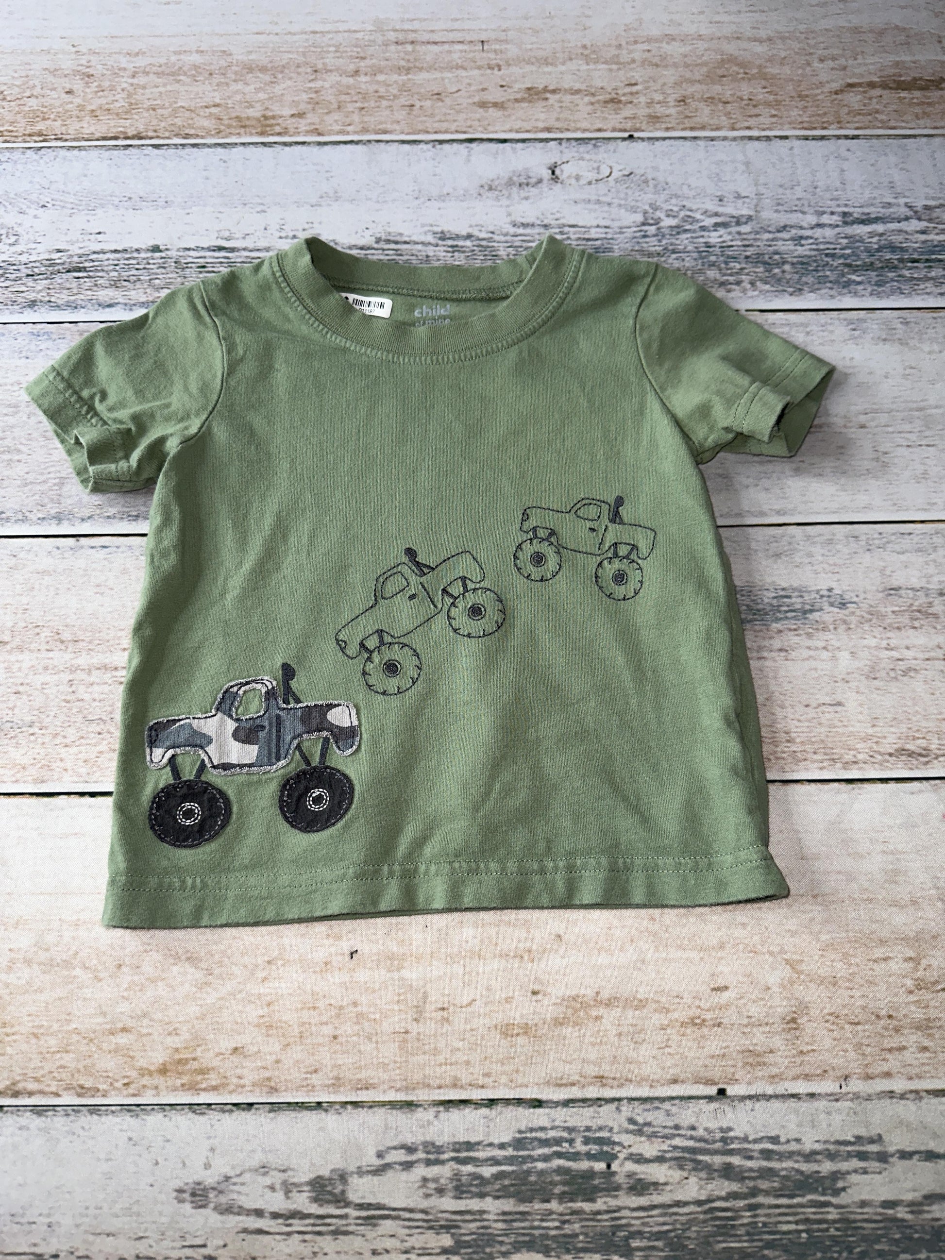 Child of Mine Boys Olive T-Shirt Size: 24 months Olive
