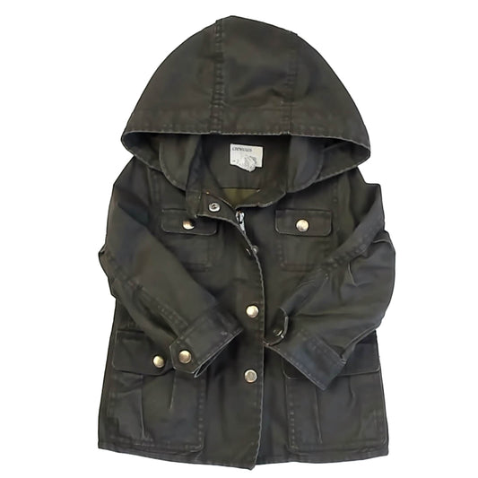 Crewcuts Boys Olive Jacket Size: 2T Olive