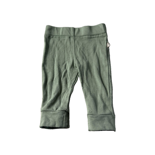 Goumi Unisex Olive Pants Size: 0-3 months Olive