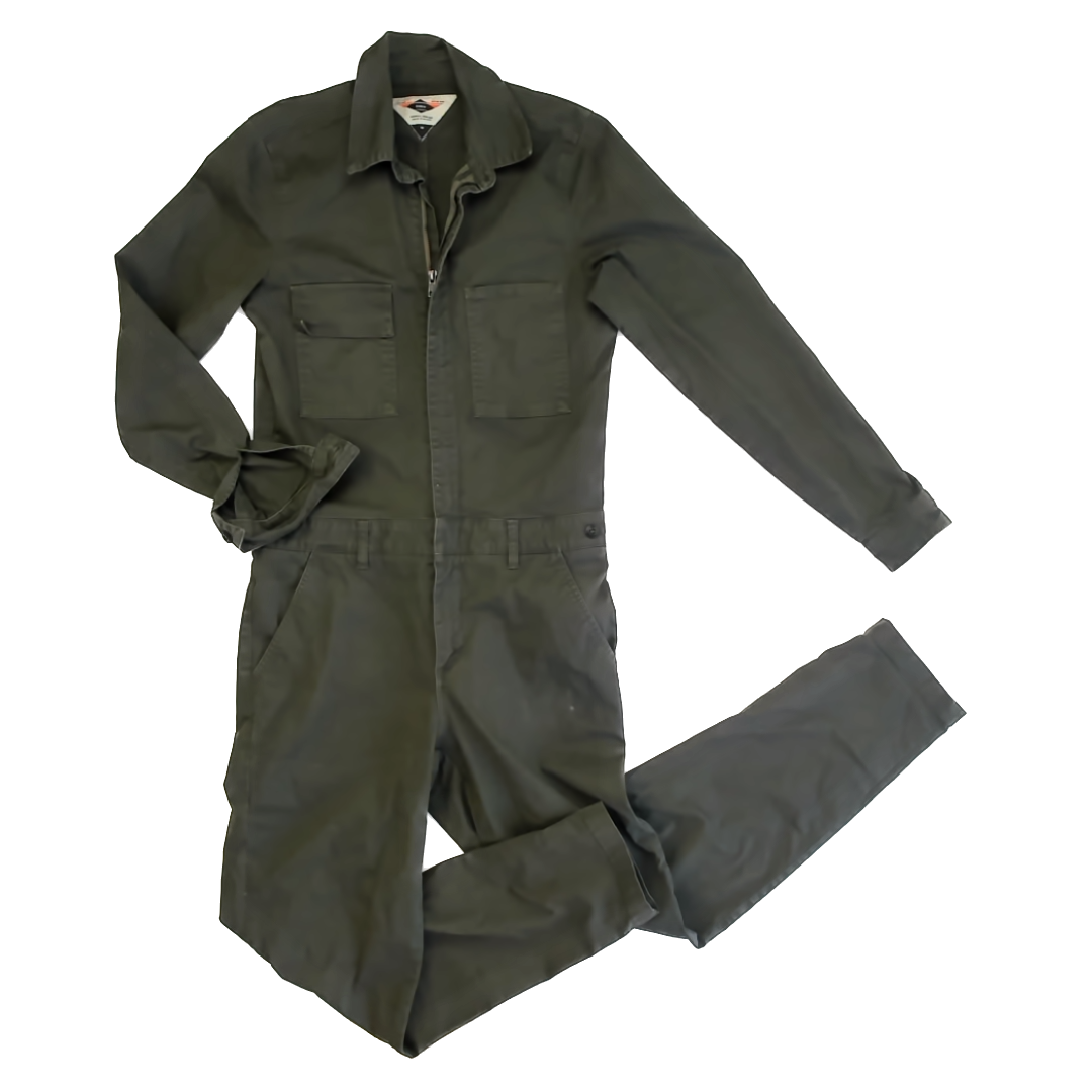 Finisterre Girls Olive Romper Size: UK 10 / US 6 Olive