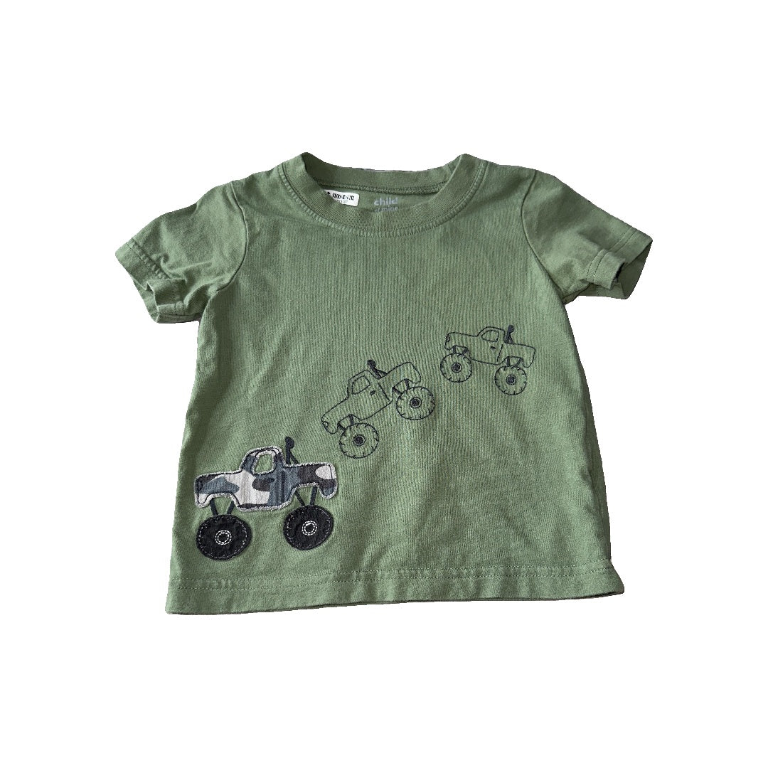 Child of Mine Boys Olive T-Shirt Size: 24 months Olive