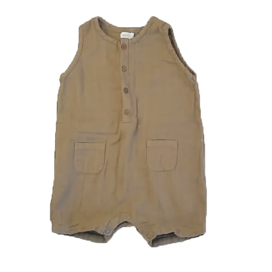 Jamie Kay Boys Olive Romper Size: 4T Olive