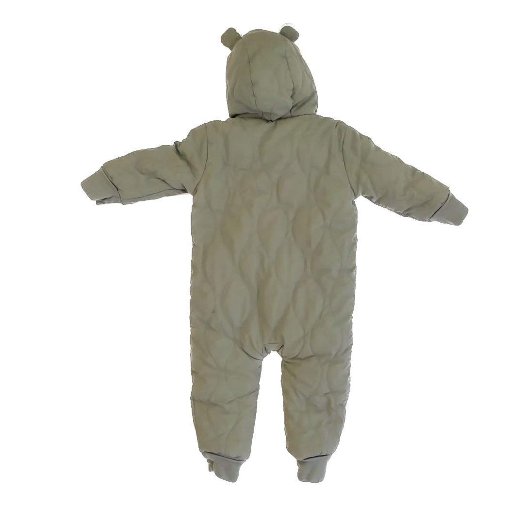 Gap Unisex Olive Snowsuit Size: 12-18 Months Olive