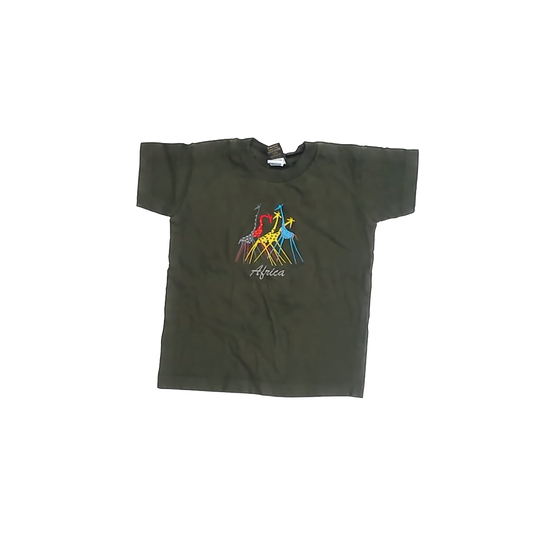 Punch Design Boys Olive T-Shirt Size: 2T Olive