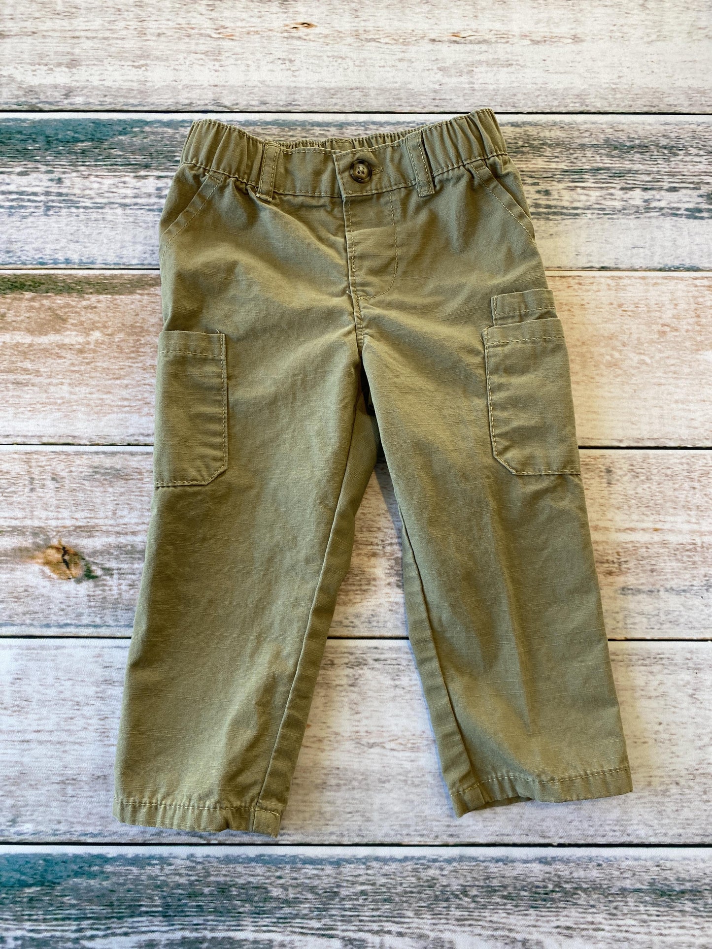 Carters Boys Olive Pants Size: 18 months Olive