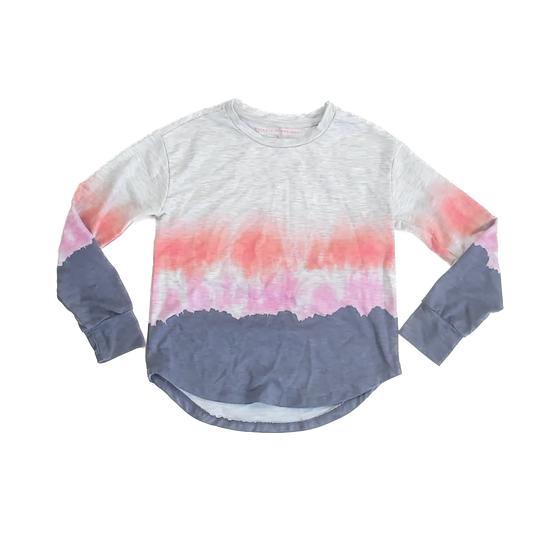 Rockets Of Awesome Girls Ombre Sweatshirt Size: 7 Years Ombre