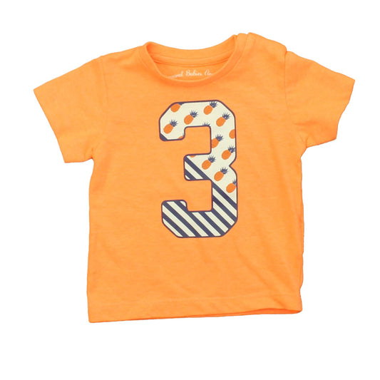 Mayoral Boys Orange | 3 T-Shirt Size: 6 Months