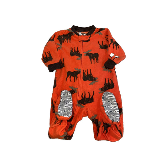 Carters Boys orange | animals Pajamas Size: 18 months orange | animals