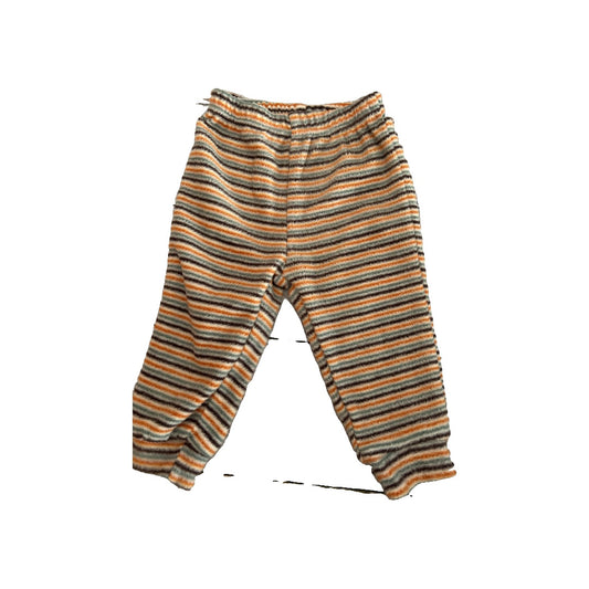 Chick Pea Boys orange | Blue | Stripe Pants Size: 6-9 months orange | Blue | Stripe