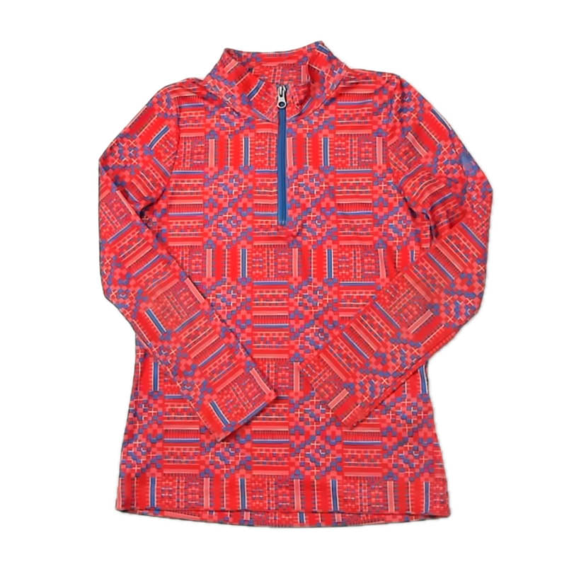 Spyder Boys Orange | Blue Athletic Top Size: 10-12 Years Orange | Blue