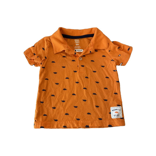 Carters Boys orange | Dinosaur T-Shirt Size: 18 months orange | Dinosaur