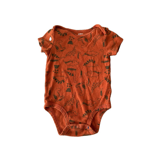 Carters Boys orange | Dinosaur Onesie Size: 12 months orange | Dinosaur