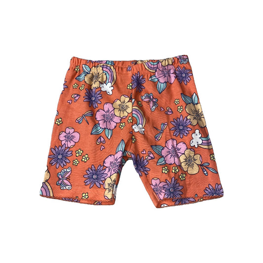 Carters Girls orange | Flowers Shorts Size: 4T orange | Flowers