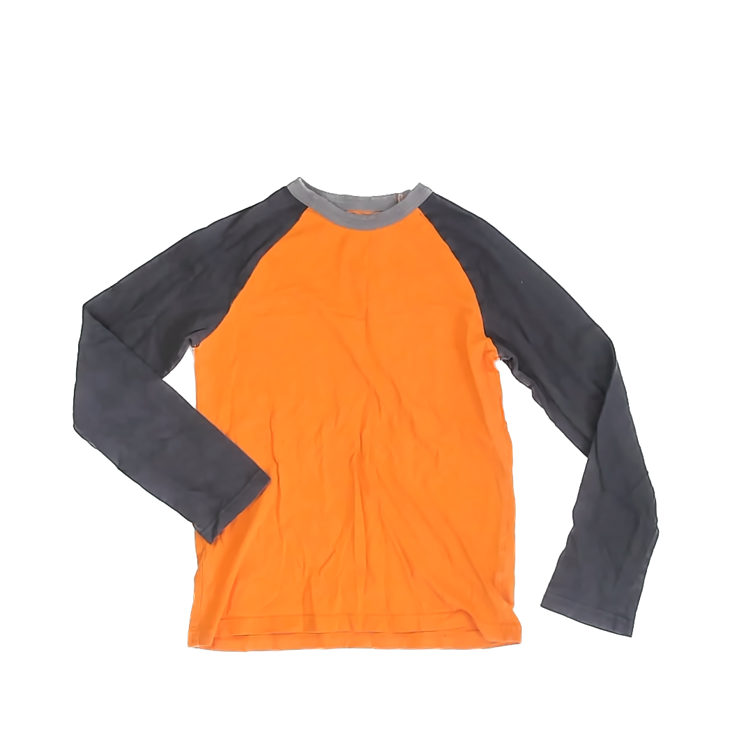 Circo Boys Orange | Grey Long Sleeve T-Shirt Size: M (8/10) Orange | Grey