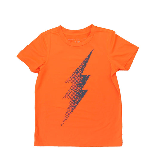 Rockets Of Awesome Boys Orange | Grey Athletic Top Size: 4-5T