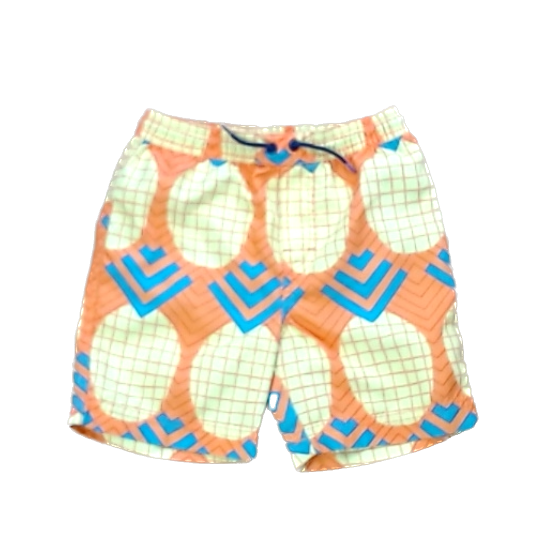 Tea Collection Boys Orange | Pineapples Trunks Size: 4T Orange | Pineapples