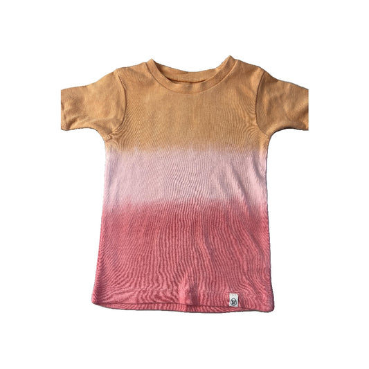 Honest co Girls orange | pink Pajamas Size: 2T orange | pink