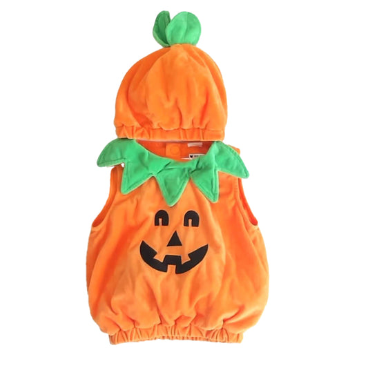 Unknown Brand Unisex Orange Pumpkin Costume Size: 18-24 Months Orange Pumpkin