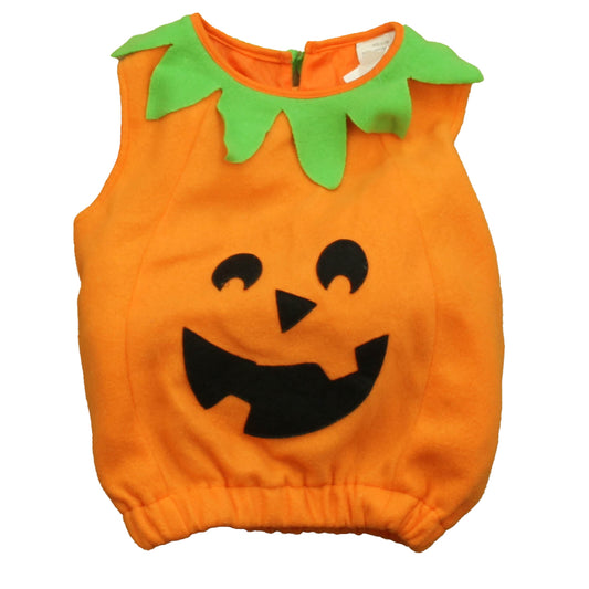 Unknown Brand Boys Orange Pumpkin Costume Size: 6-9 Months Orange Pumpkin