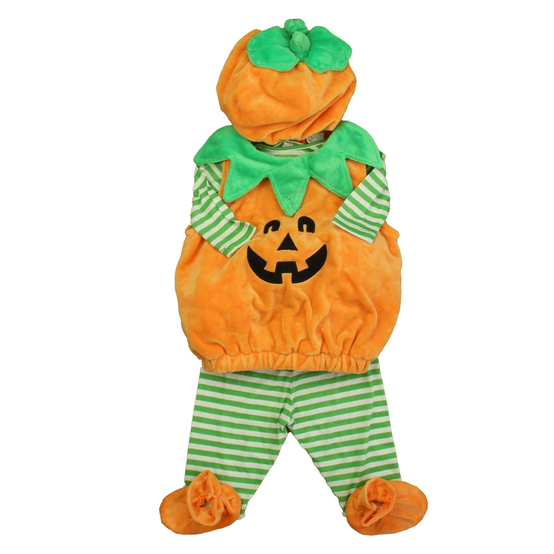Target Boys Orange Pumpkin Costume Size: 0-6 Months Orange Pumpkin