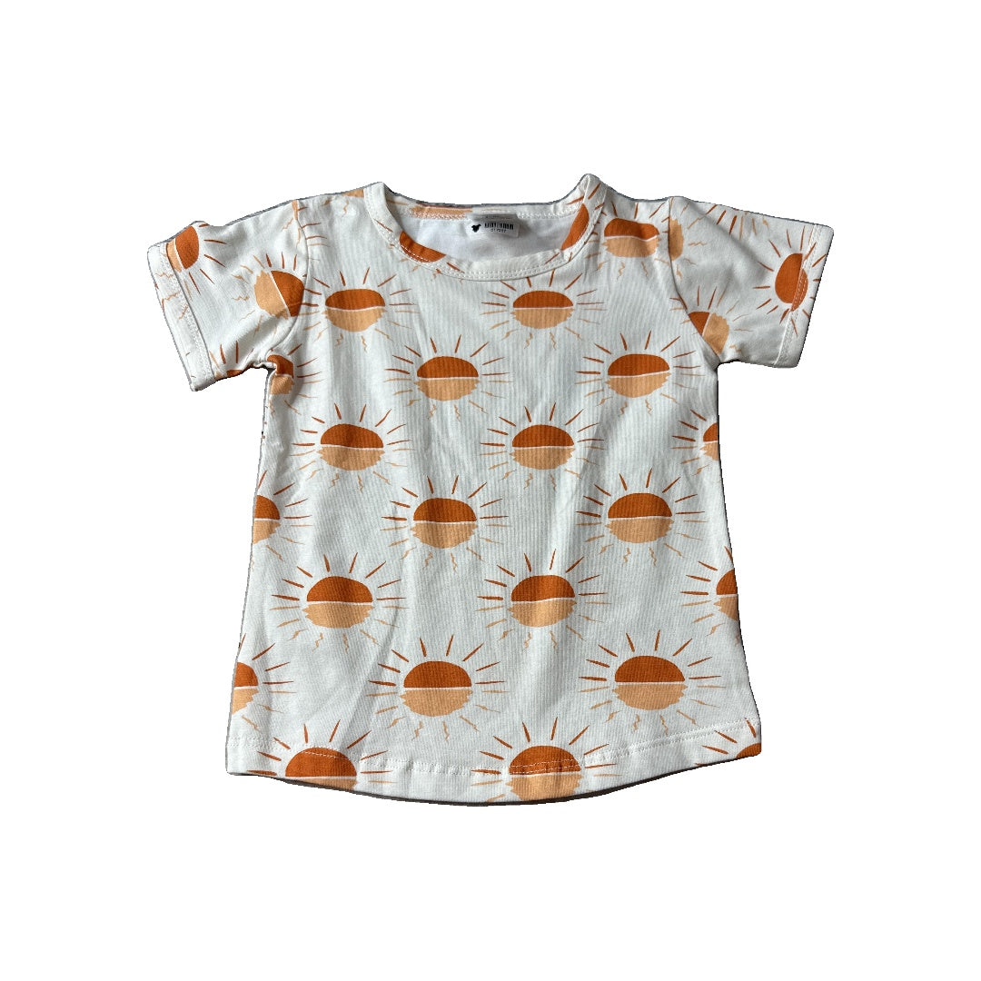 Sage and Ivory Unisex orange | Red T-Shirt Size: 18-24 months orange | Red