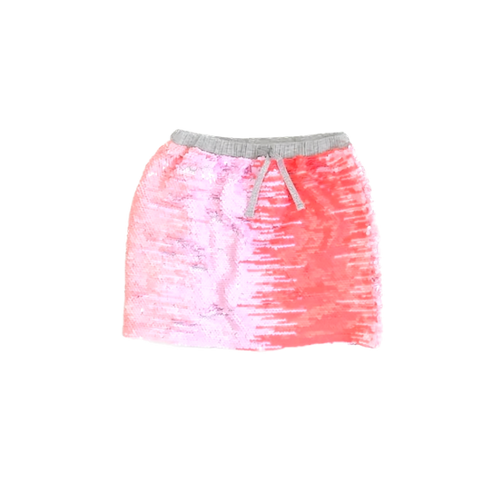 Rockets Of Awesome Girls Orange Sequin Skirt Size: 6 years Orange Sequin