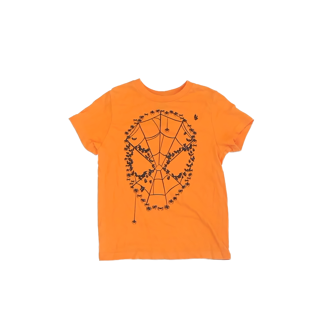 Marvel Boys Orange | Spiderman T-Shirt Size: XS Orange | Spiderman
