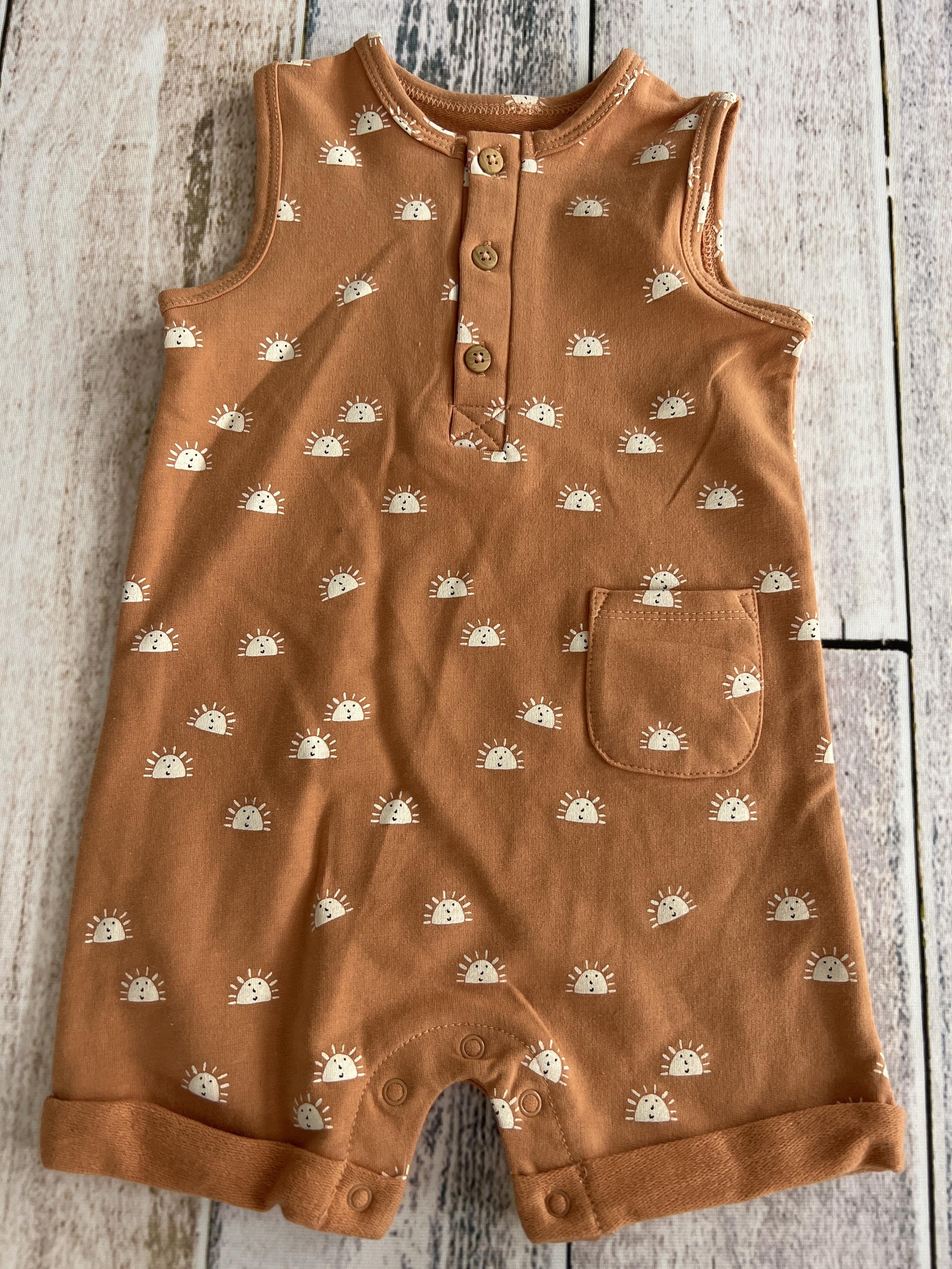 Focus Girls orange | Sun Romper Size: 9 months orange | Sun