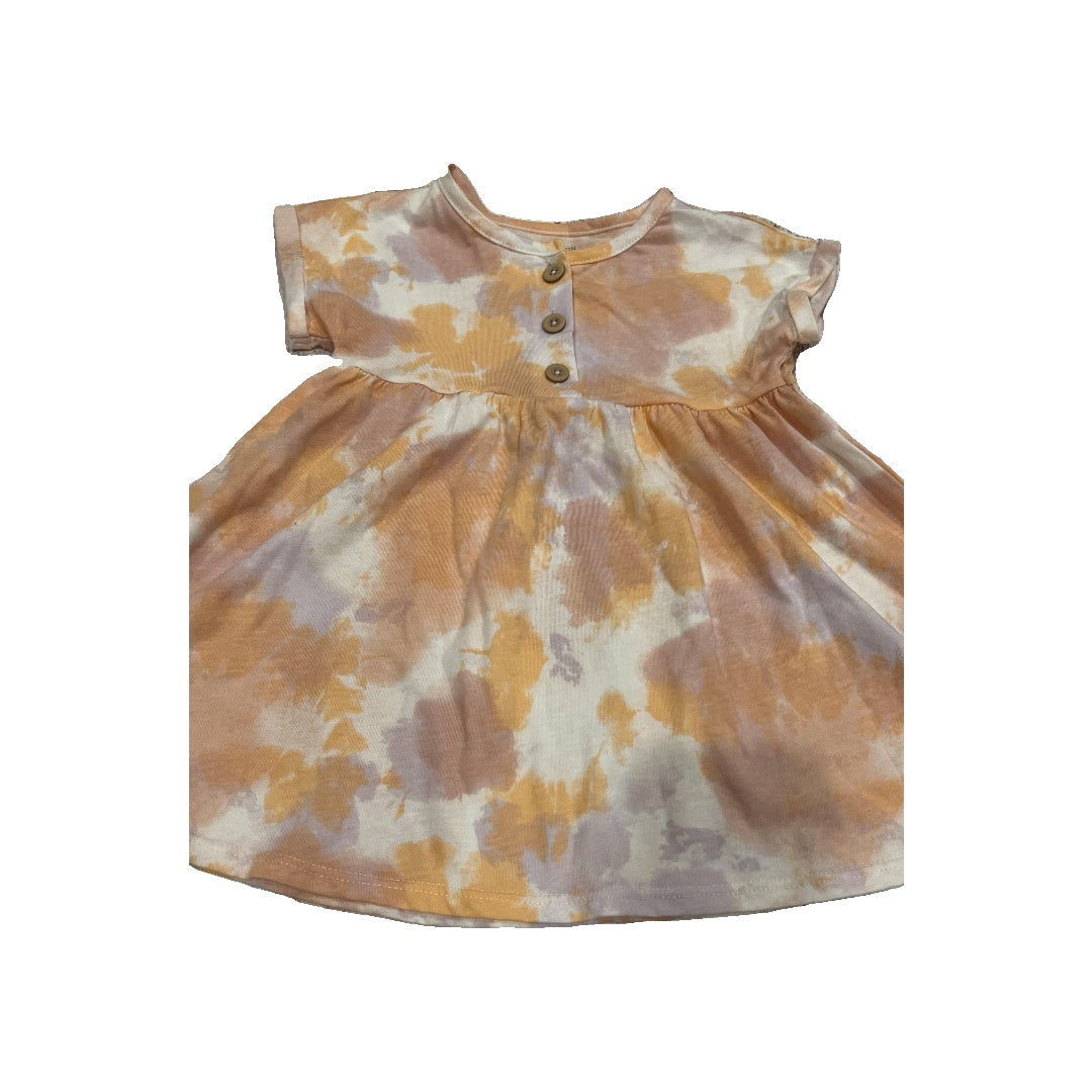 Grayson mini Girls orange | Tie Dye Dress Size: 2T orange | Tie Dye
