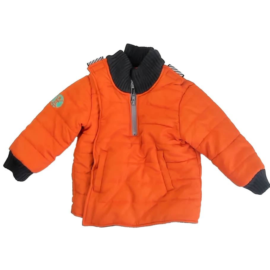 Buckle Me Boys Orange Toastier Winter Coat Size: 24 Months Orange Toastier