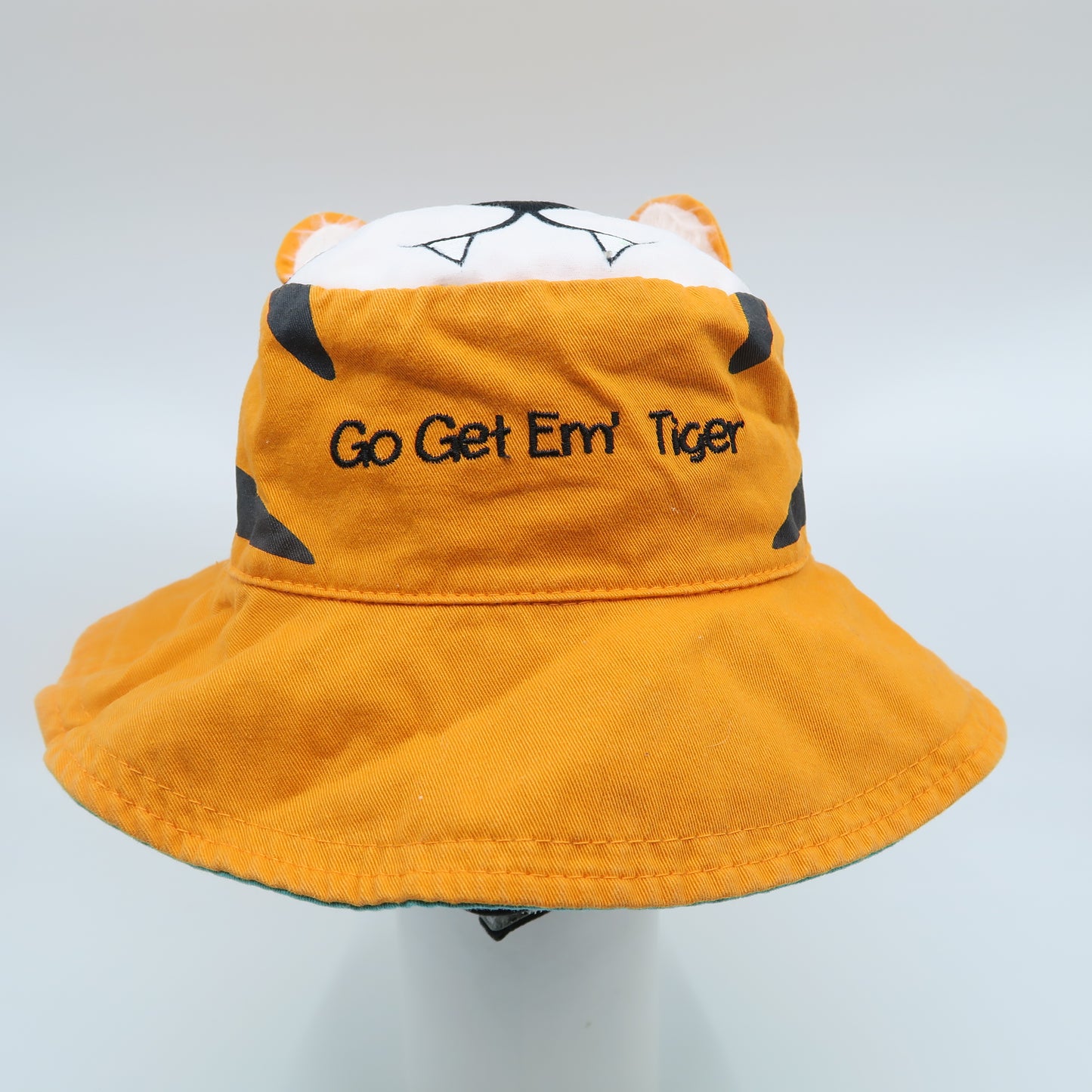 Flap Jack Boys Orange | Turquoise Sun Hat Size: 12-24 Months Orange | Turquoise