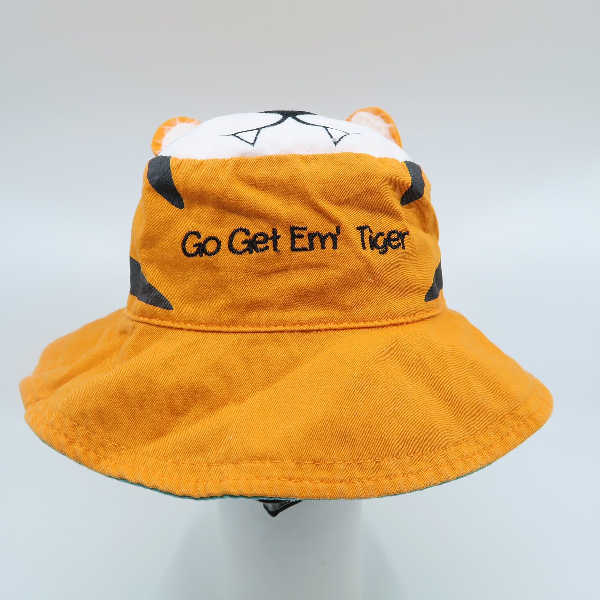 Flap Jack Boys Orange | Turquoise Sun Hat Size: 12-24 Months Orange | Turquoise