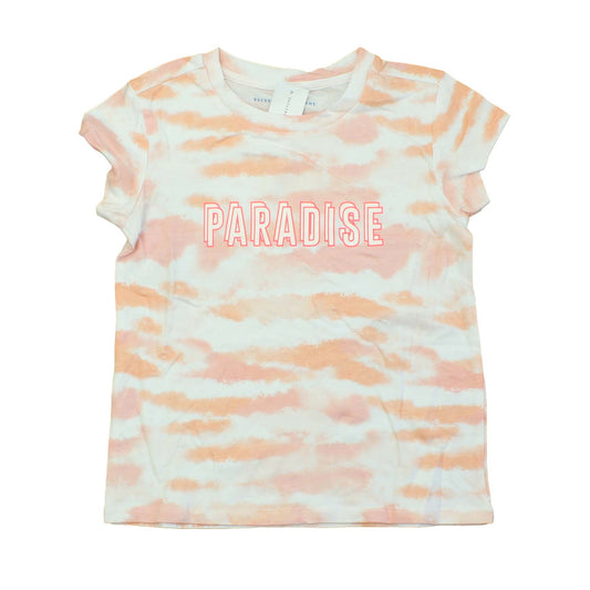 Rockets Of Awesome Girls Orange | Tye Dye T-Shirt Size: 4T Orange | Tye Dye
