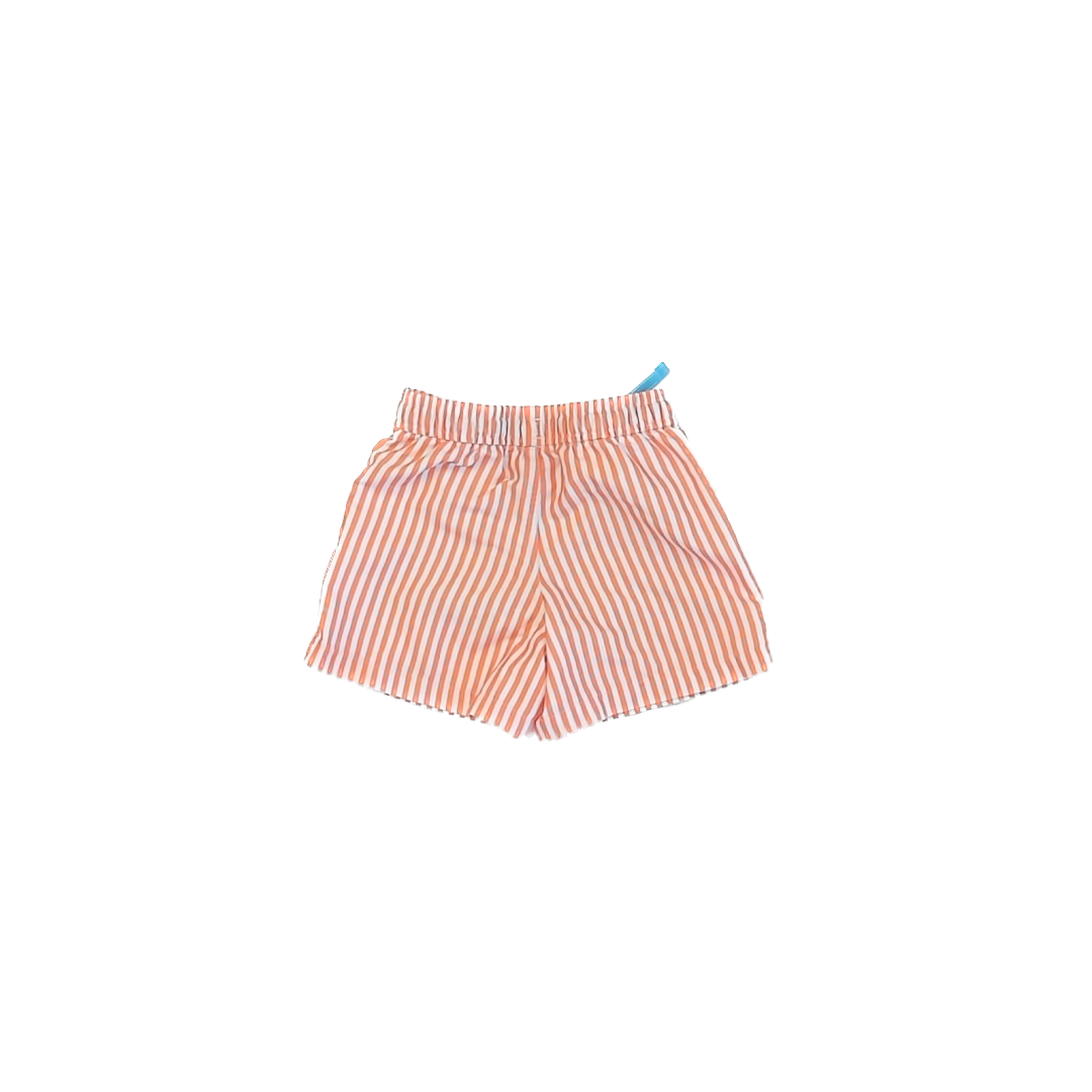 Primary Boys Orange & White Stripe Trunks Size: 3T Orange & White Stripe