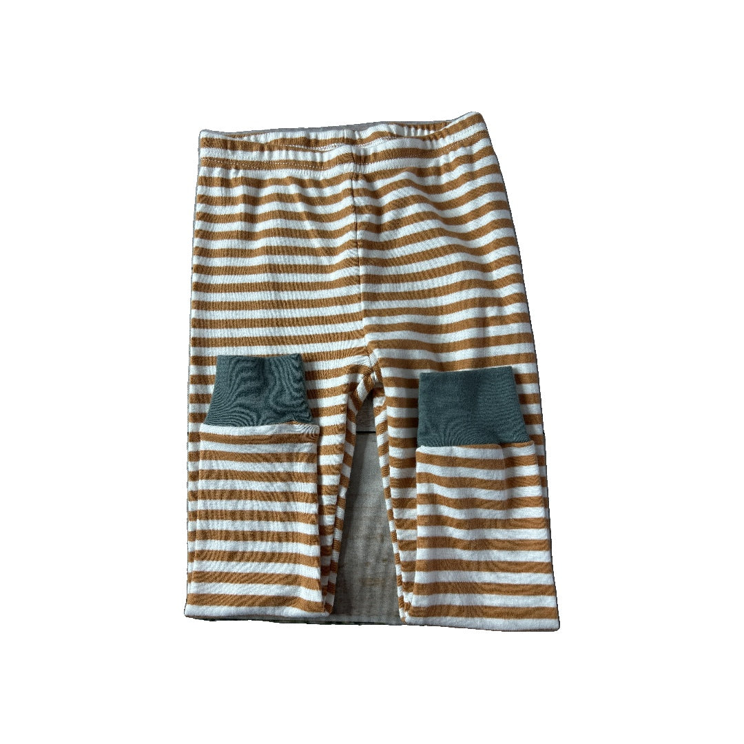 Carters Unisex orange | White | Striped Pajamas Size: 2T orange | White | Striped