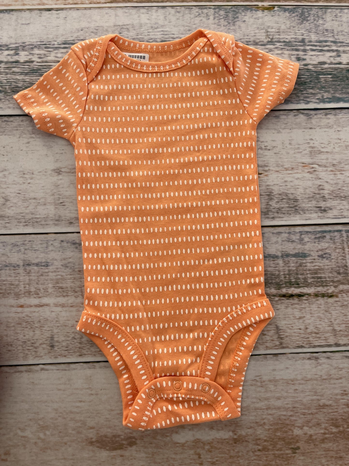 Lamaze Boys orange | White Onesie Size: 3-6 months orange | White