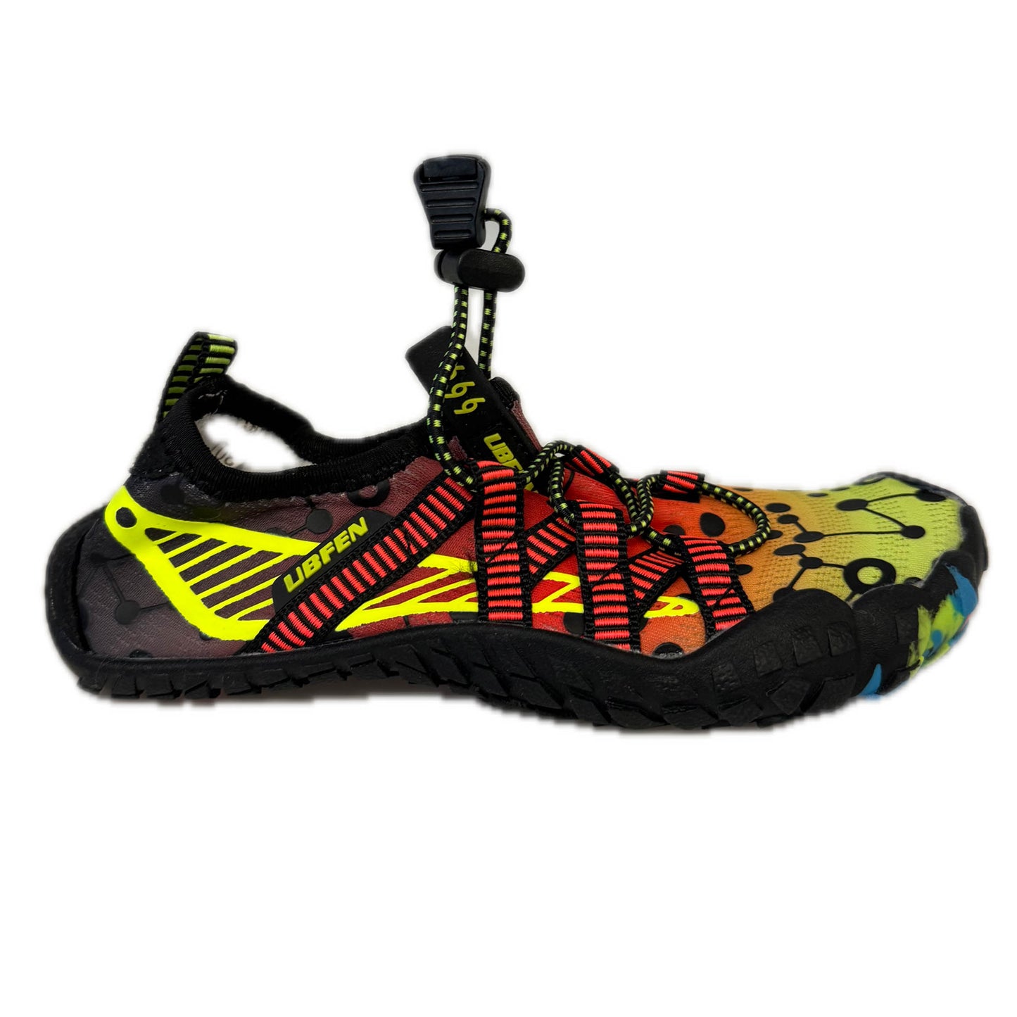 Unknown brand Boys Orange | Yellow | Black Water Shoes Size: 13 Toddler Orange | Yellow | Black