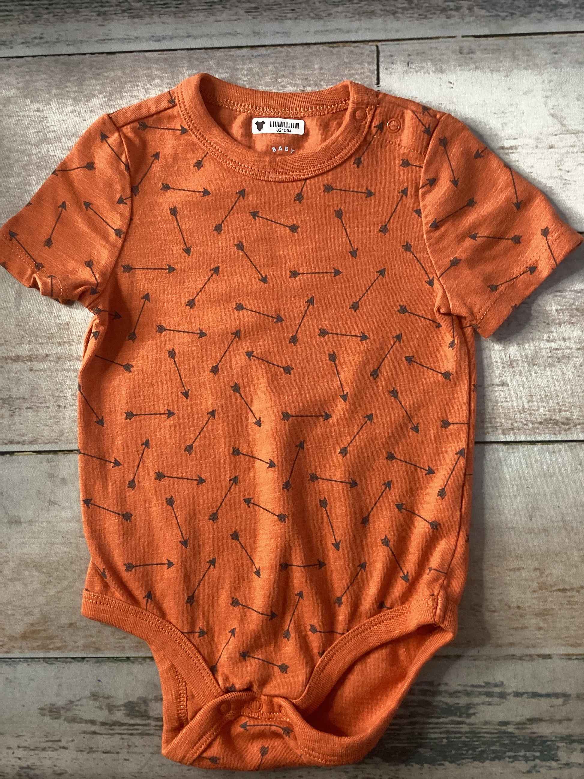 Cat & Jack Unisex orange Onesie Size: 12 months orange