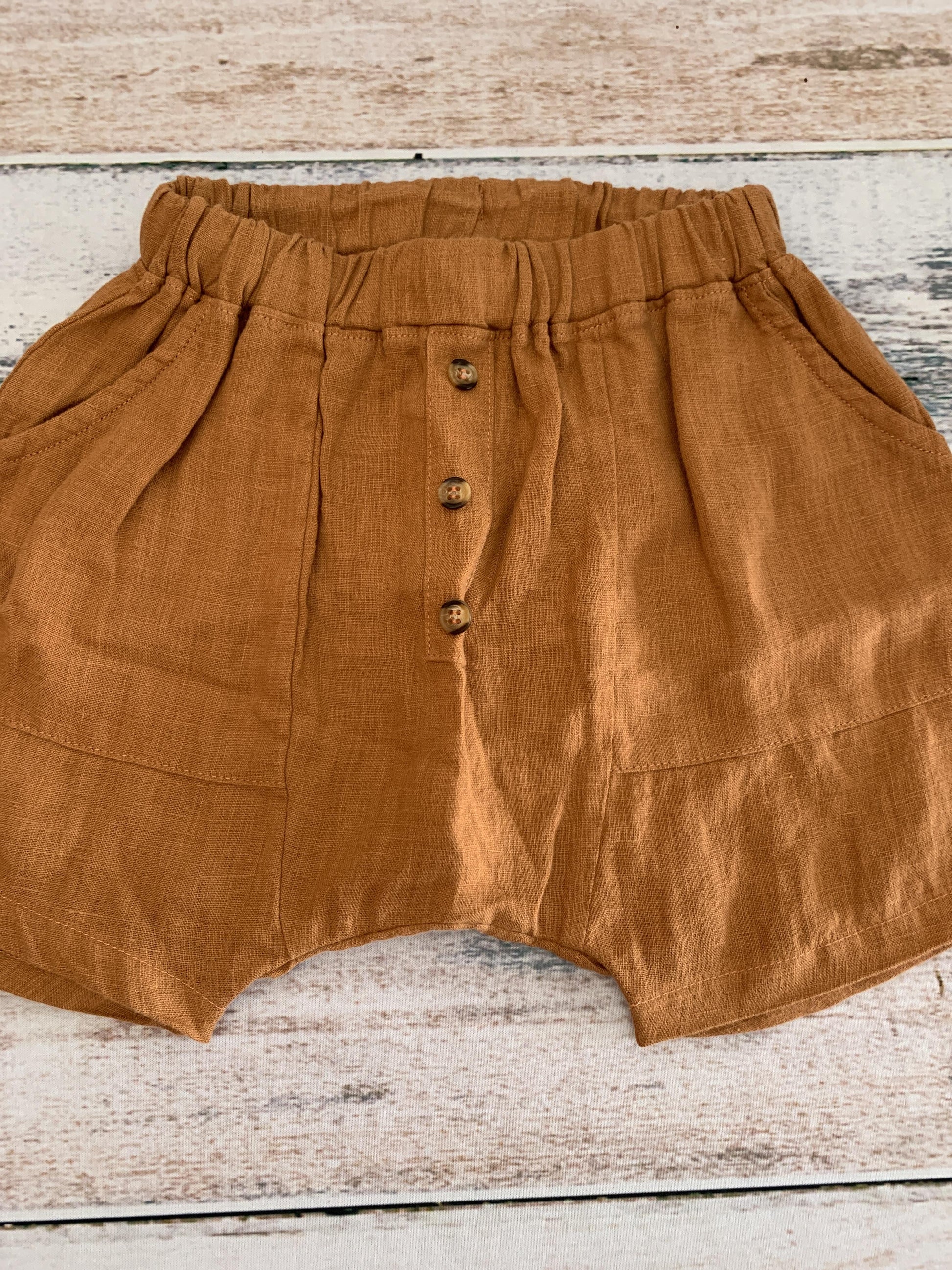 The Simple Folk Boys orange Shorts Size: 4T orange