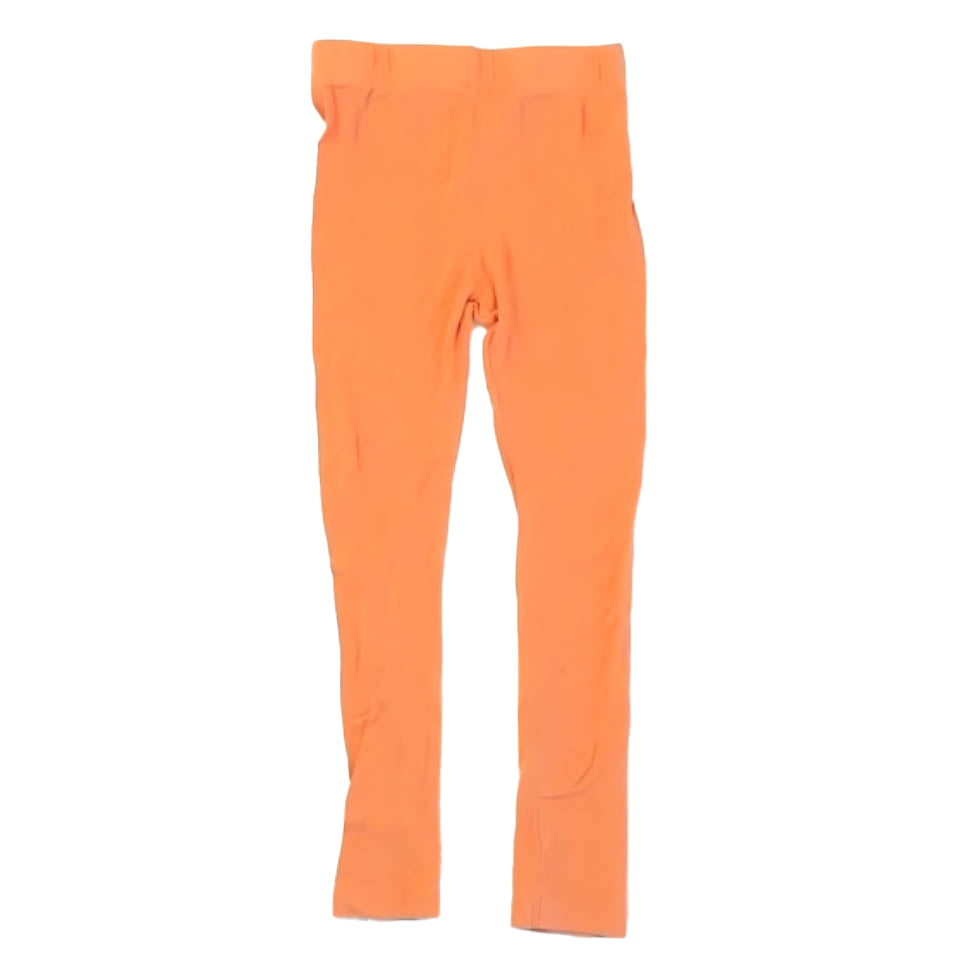 Kate Quinn Girls Orange Leggings Size: 4T Orange