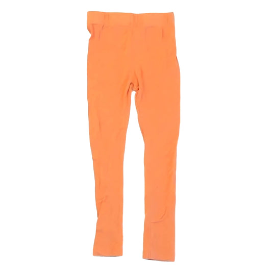 Kate Quinn Girls Orange Leggings Size: 4T Orange