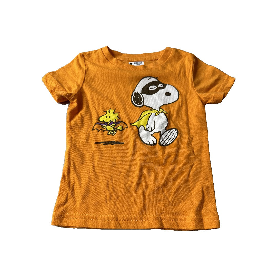 peanuts Unisex orange T-Shirt Size: 18 months orange